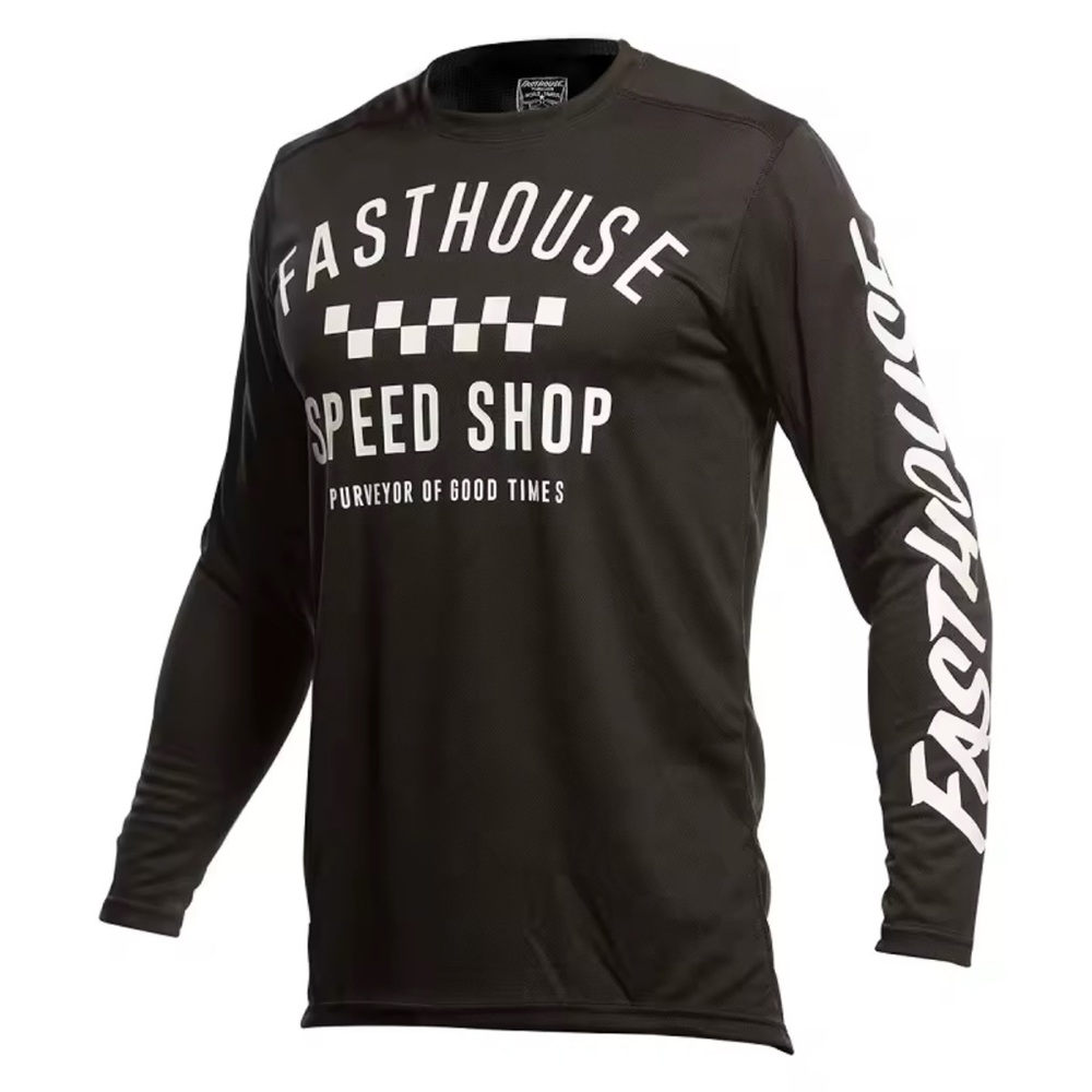 NWT Fasthouse Men’s Black Long Sleeve Men's Shirt Size XXXL